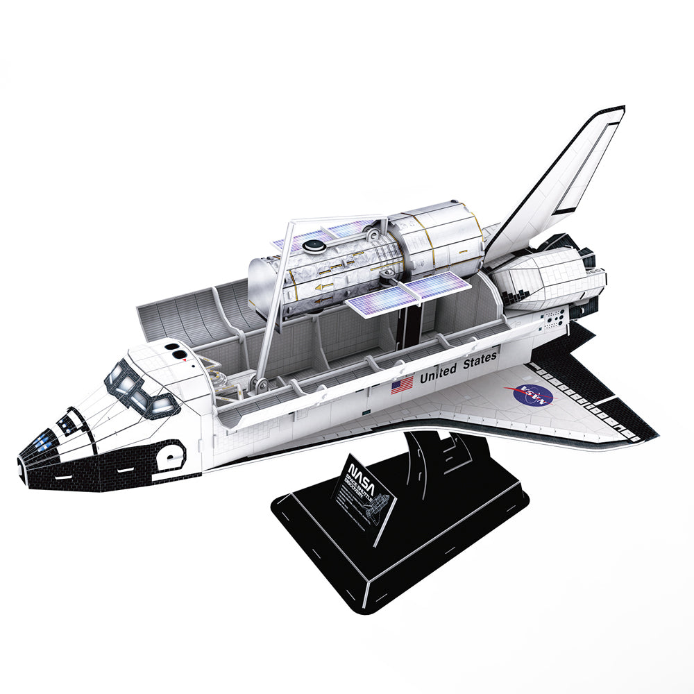 126pc CubicFun Space Shuttle Discovery 3D Puzzle Toy 8y+