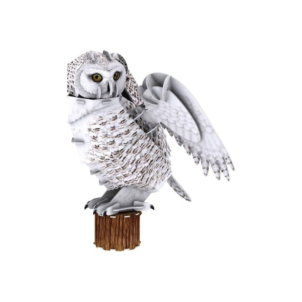 National Geographic Snowy Owl 3D Puzzle 17x25cm Game 8y+