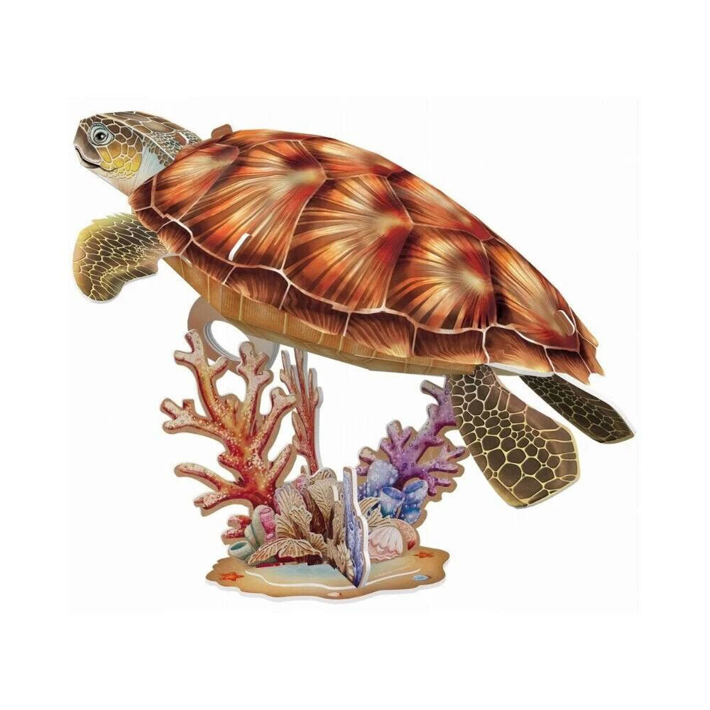 National Geographic Sea Turtle 3D Puzzle 22.5x27cm Game 8y+