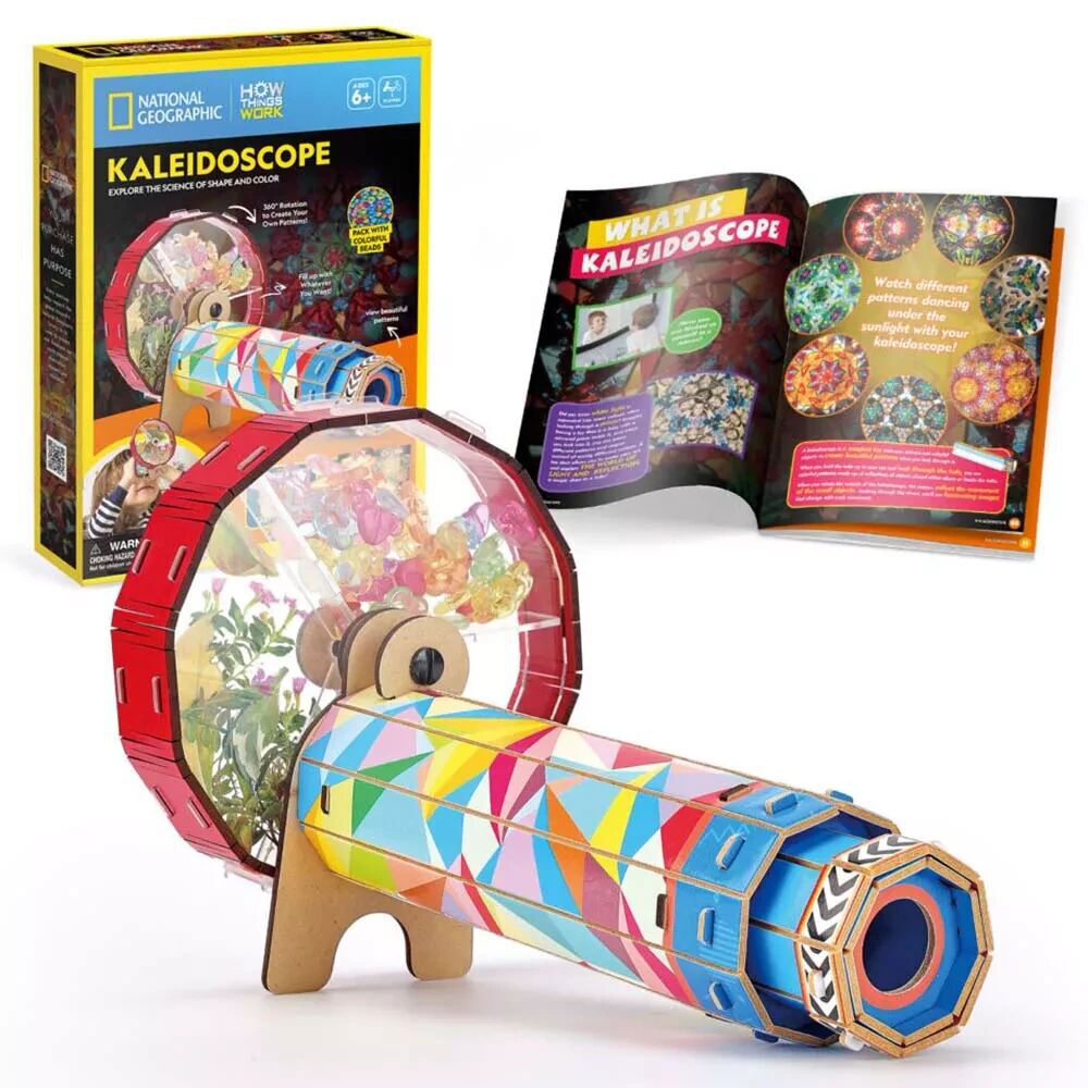 National Geographic Kaleidoscope Kids/Childrens 3D Puzzle 8y+