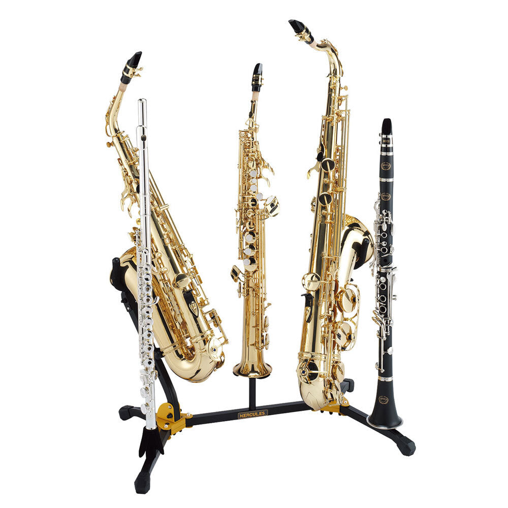 Hercules Alto/Tenor Soprano Saxophone and Flute/Clarinet Stand