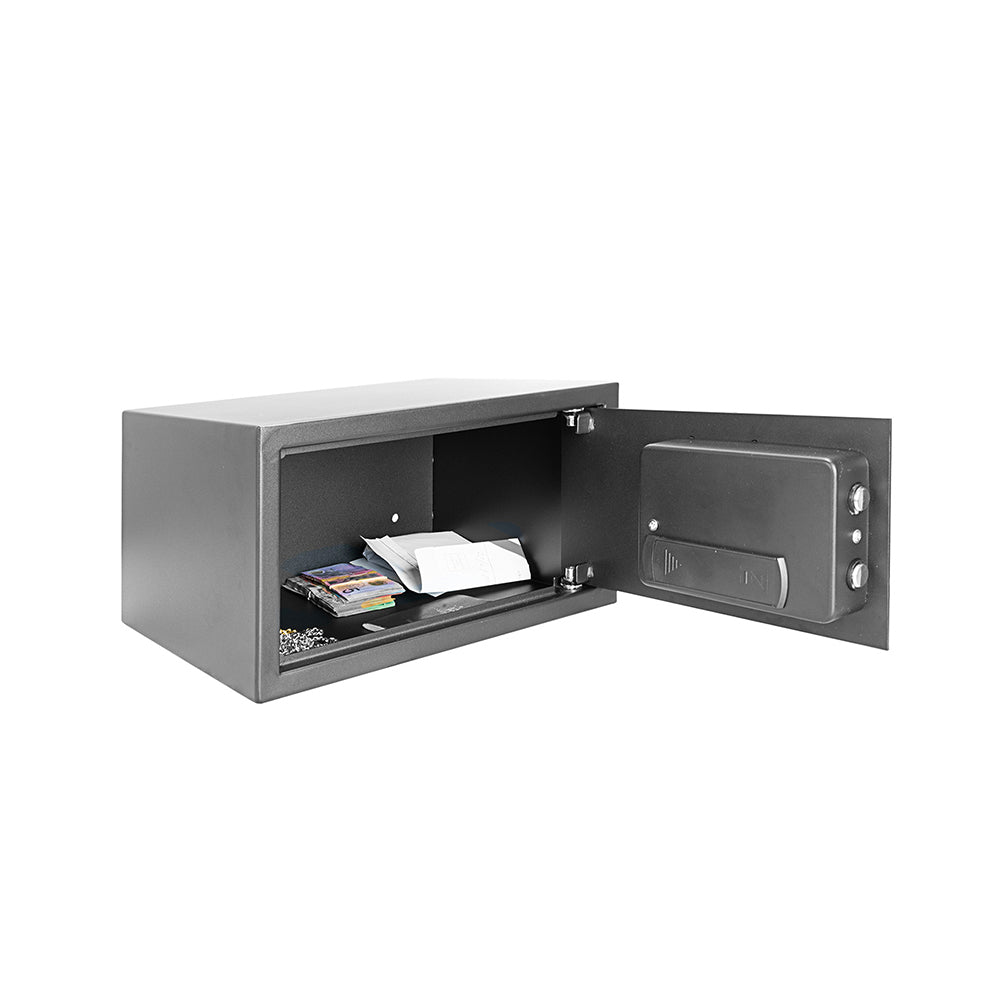 Defence Home Digital Code Security Safe 229x405x335mm - Matt Black