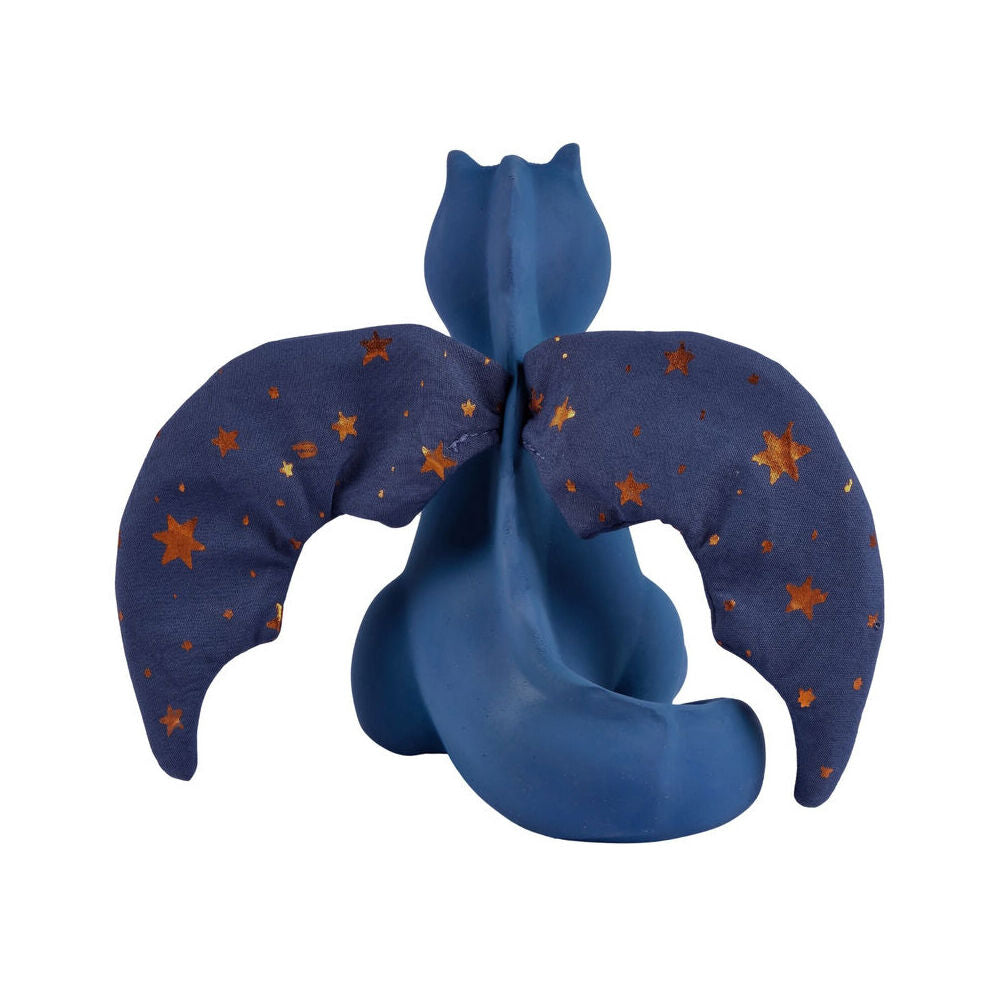 Tikiri 13cm Midnight Dragon 95504 Baby Sensory Toy 0m+