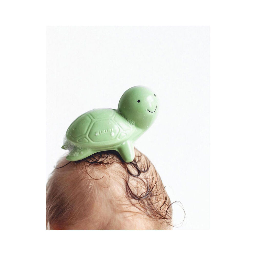 Tikiri 12 cm Ocean Buddy Rubber Turtle 97504 Baby Toy 0m+ Green