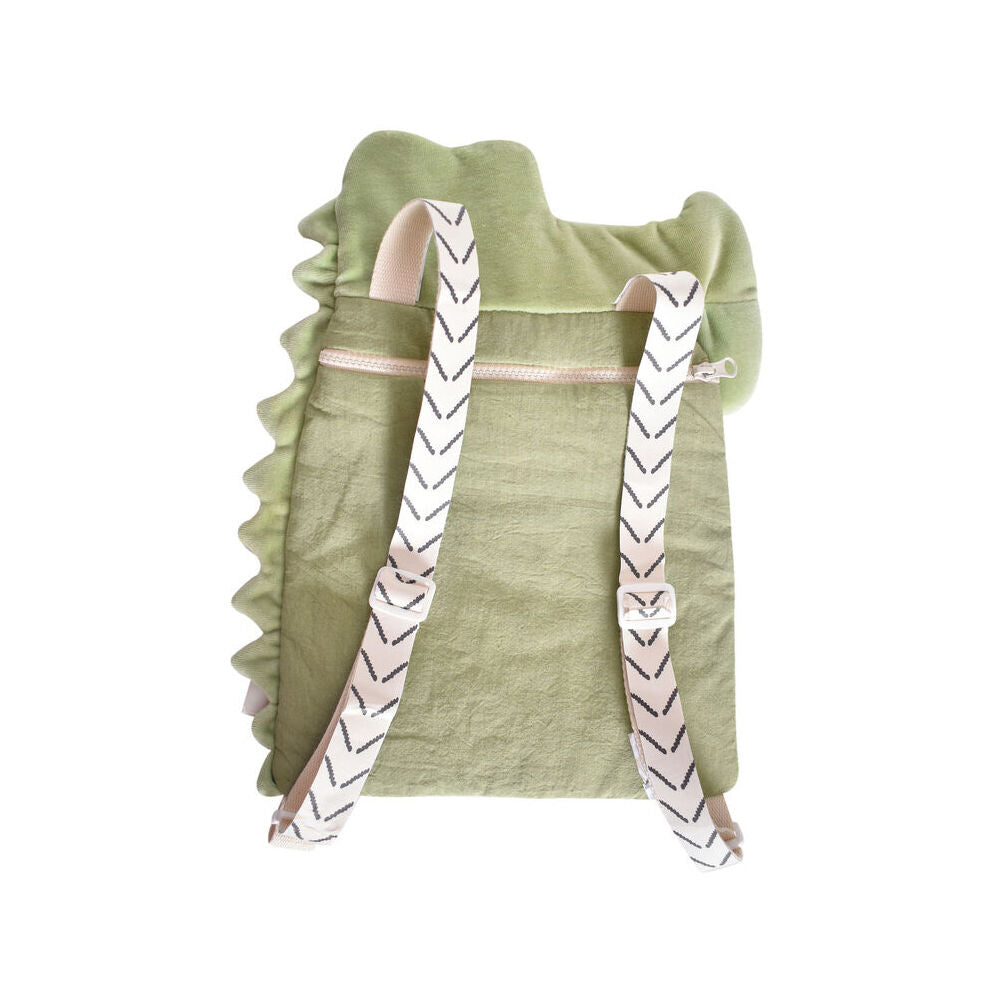 2PK Tikiri Crocodile Safari Animal Backpack Green Kids/Toddler 12m+
