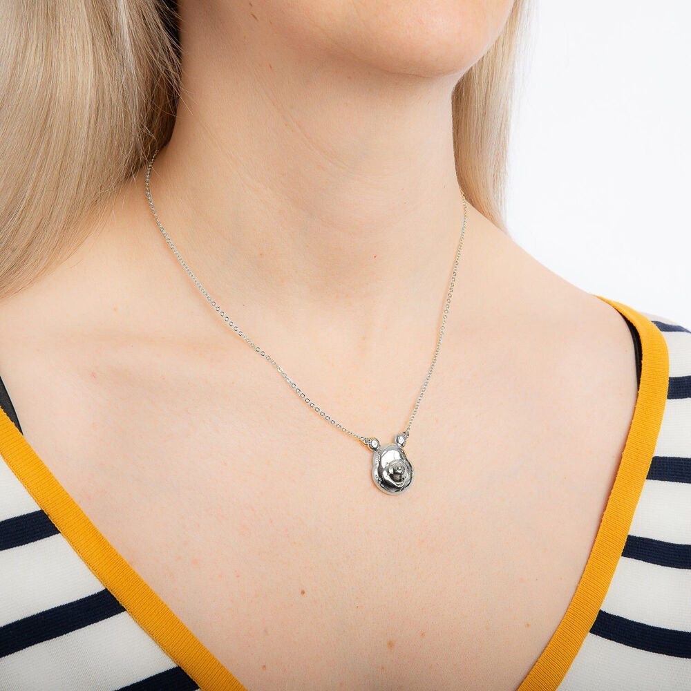 Couture Kingdom Disney Winnie The Pooh Necklace 52cm - Silver