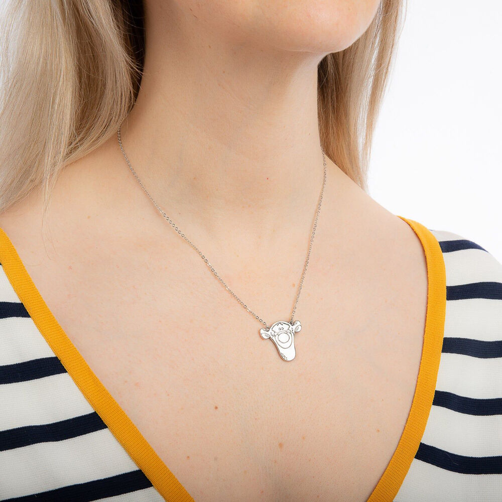 Couture Kingdom Disney Winnie The Pooh Tigger Necklace 52cm - Silver