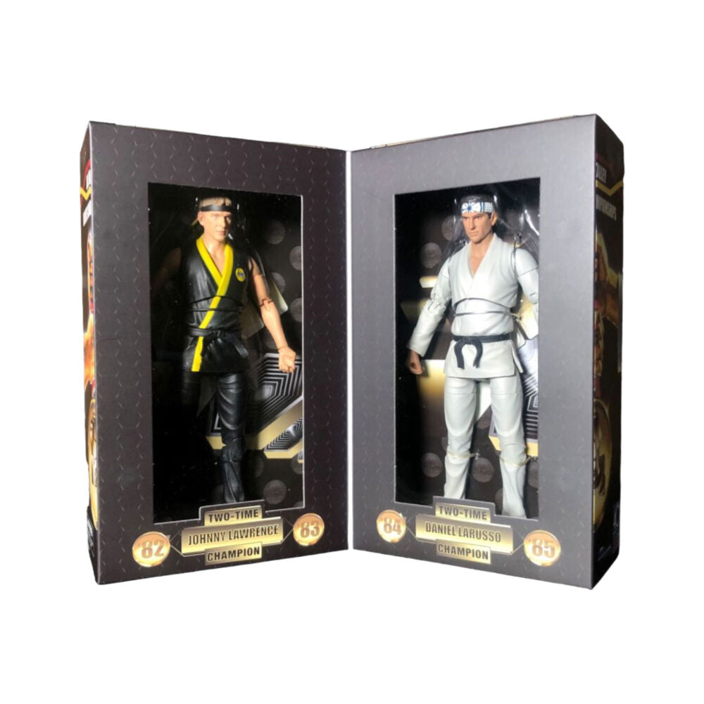 2pc Cobra Kai Johnny & Daniel Retro Action Figure Set