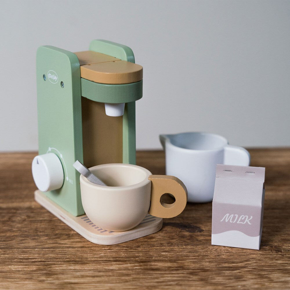 Dantoy Playful Wood Coffee Machine 14.8x12.3cm Toy Kids 3y+
