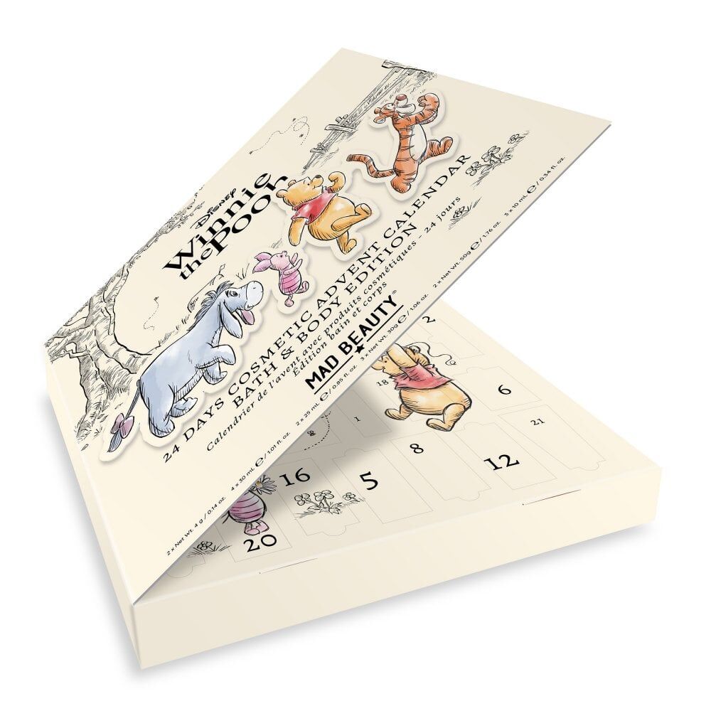 Disney 24 Day Bath and Beauty Advent Calendar Winnie The Pooh