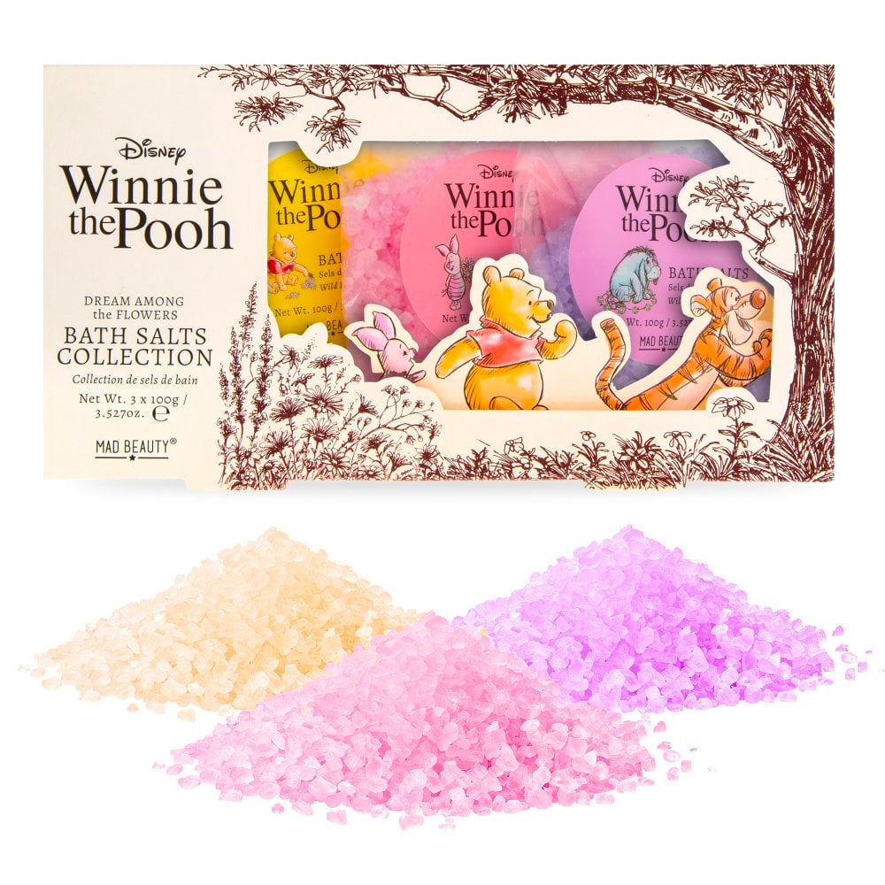 3pc Mad Beauty 100g Disney Winnie The Pooh Bath Salt