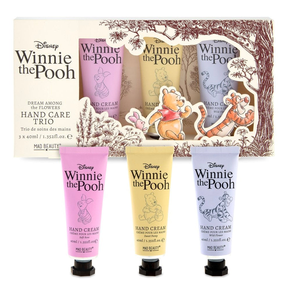3pc Mad Beauty 40ml Disney Winnie The Pooh Hand Cream