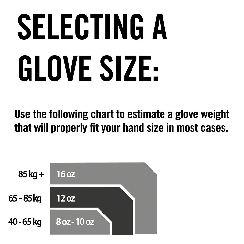 Lonsdale Challenger 2.0 Boxing Glove Pair 12oz Black