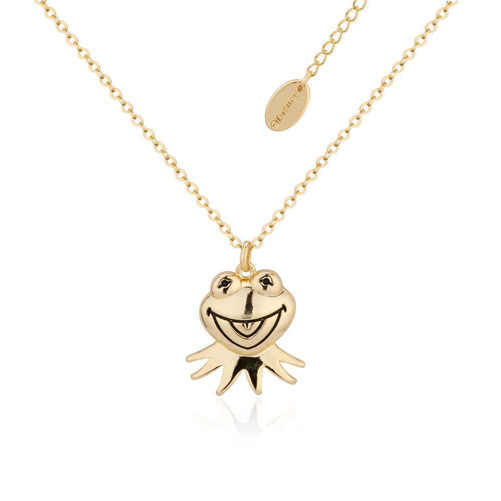 Couture Kingdom Disney The Muppets Kermit the Frog Necklace - Gold