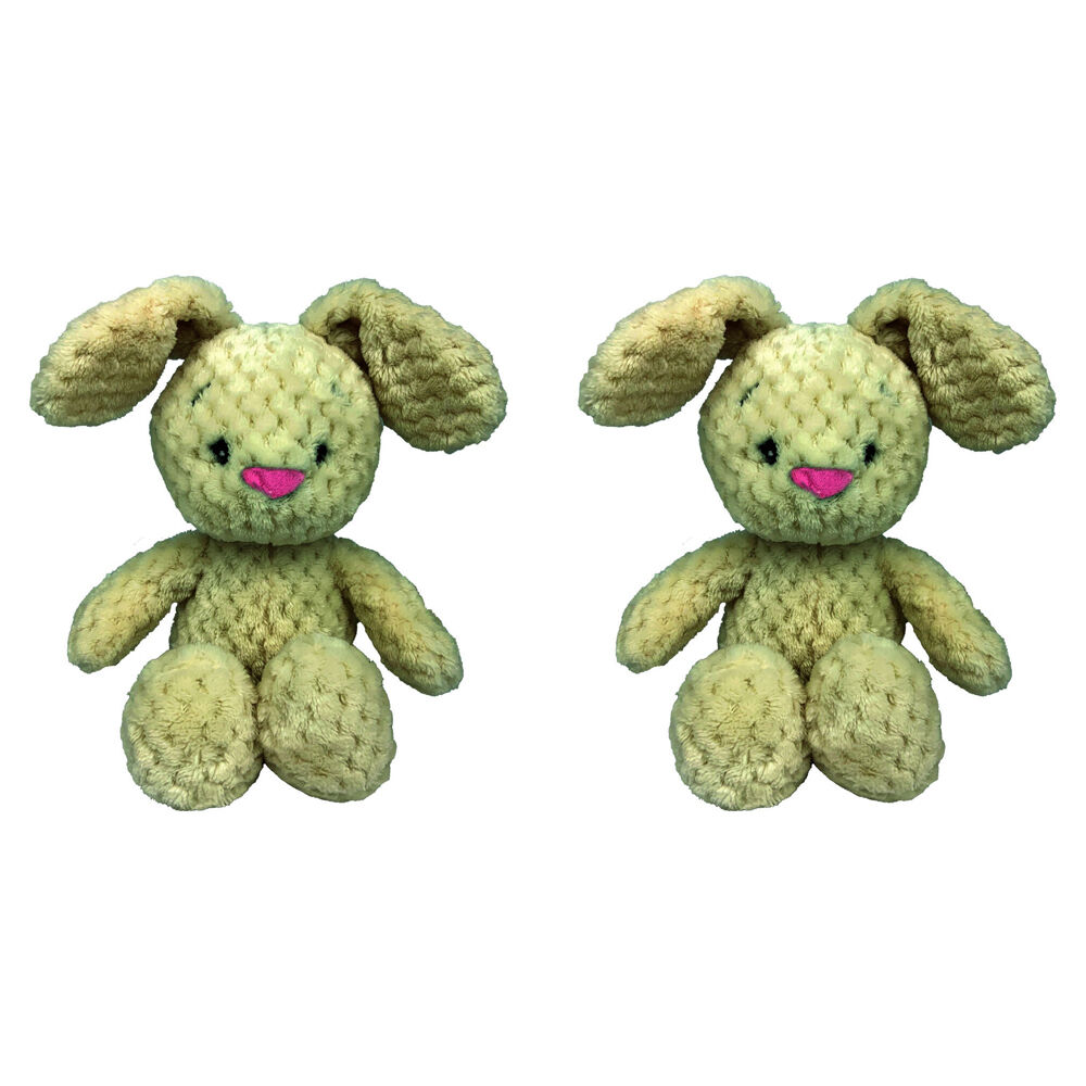 2PK Momoko Bunny Stuffed Animal Kids/Children Soft Doll Plush Toy 20cm Pink