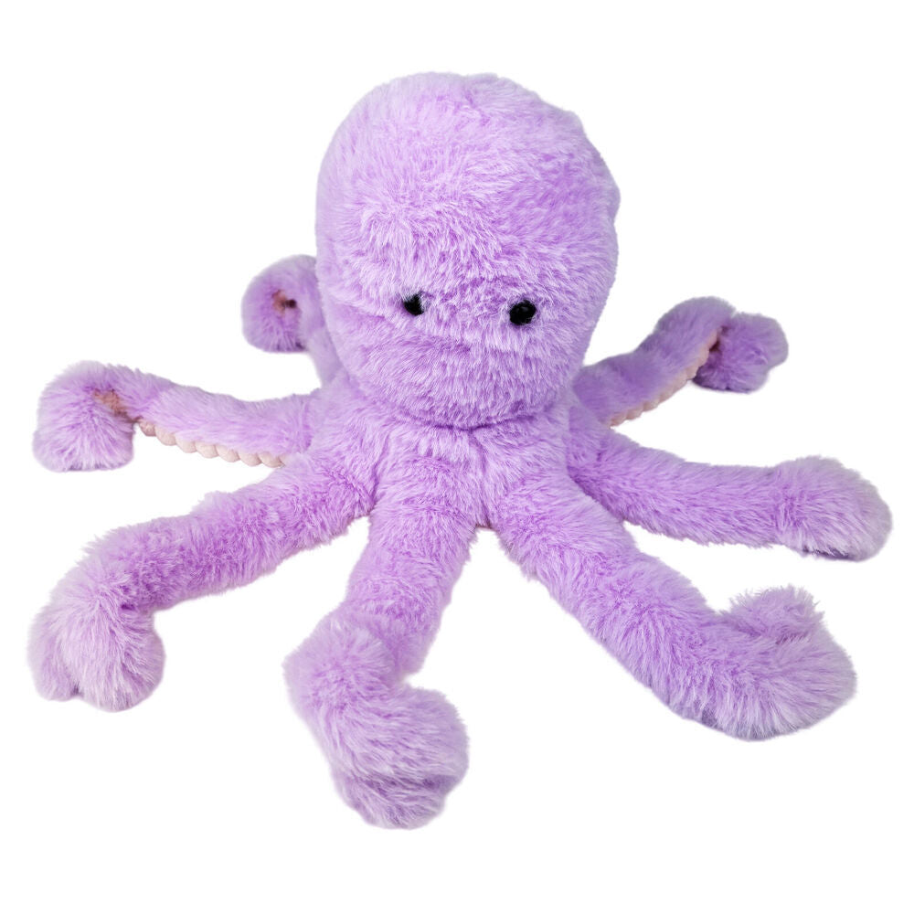 2PK Momoko Octopus Animal Stuffed Doll Kids Soft Plush Toy 30x11x18cm Purple