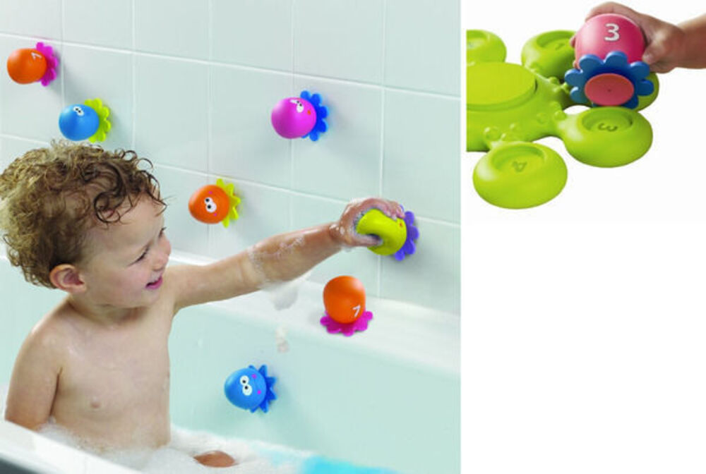 Tomy Baby Kids Toddler Octopals Bath Time Floating Toy