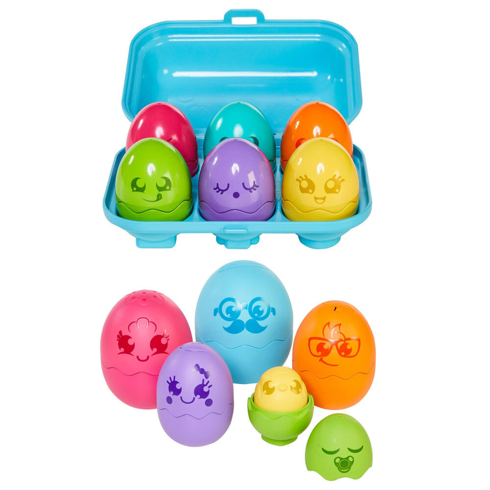 Tomy Toomies Hide & Squeak Nesting Eggs/Bright Chicks