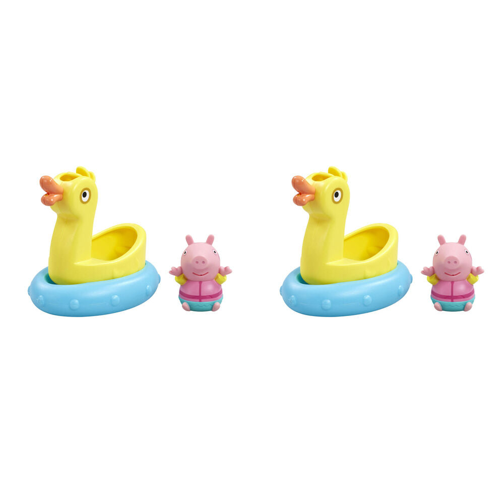 2PK Tomy Toomies Peppa Pig & Animals Bath Float Toy - Assorted 18m+