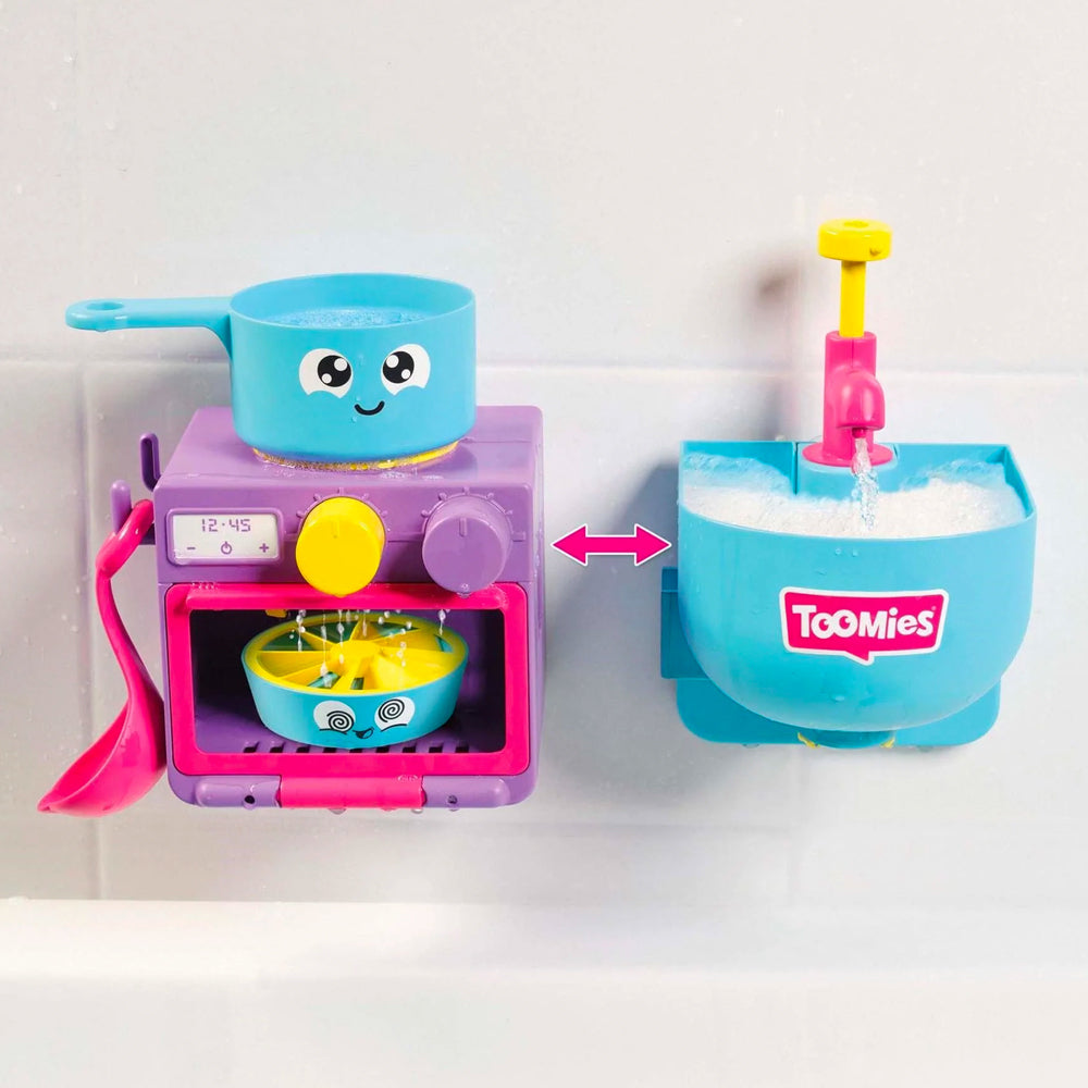 Tomy Toomies Bubble & Bake Bathtime Kitchen Toy 18m+