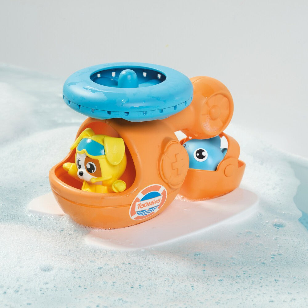 Tomy Splash & Rescue Helicopter Bath Toy 12m+