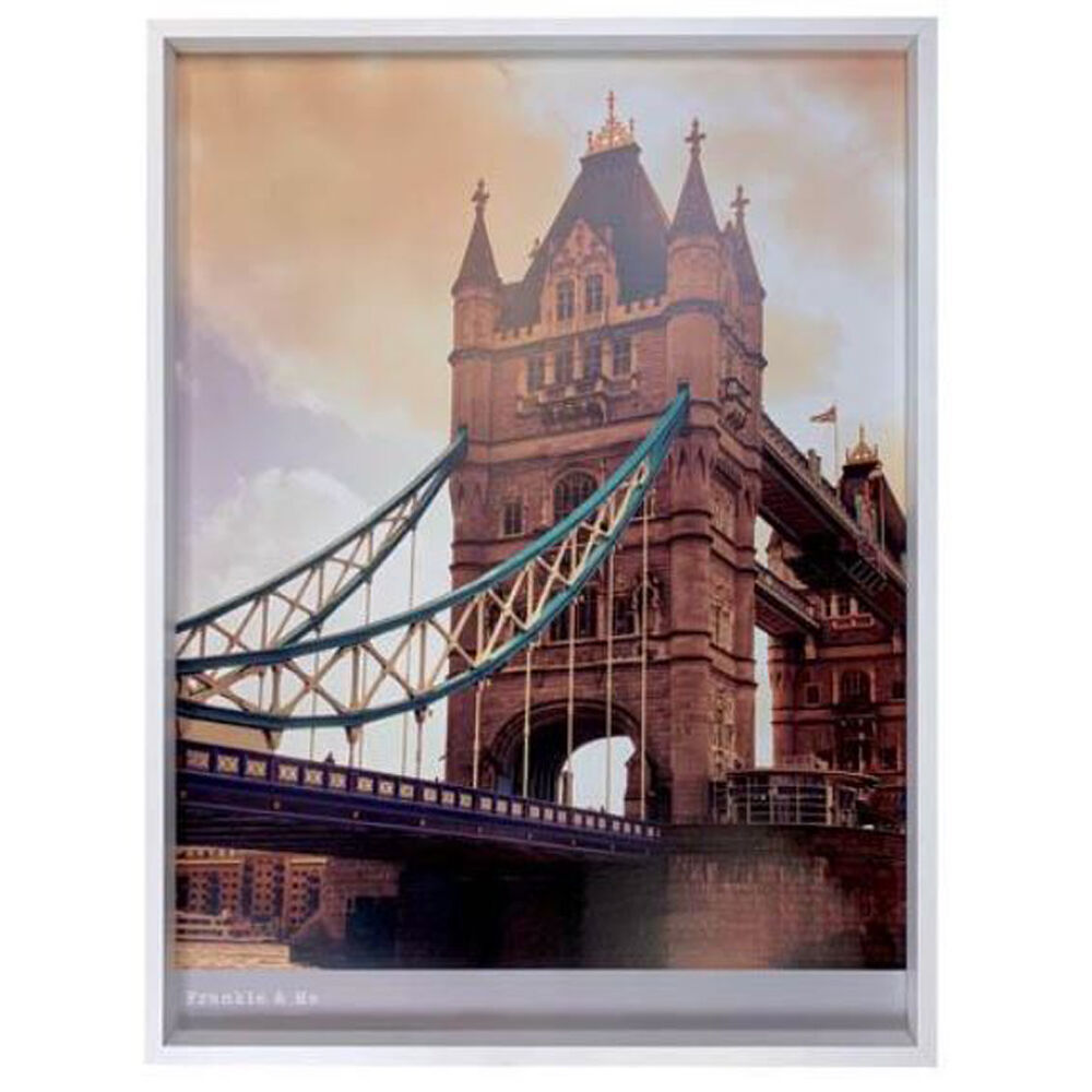 3PK Frankie & Me Wooden Poster Picture Frame Home/Office Photo Decor 45x60cm White