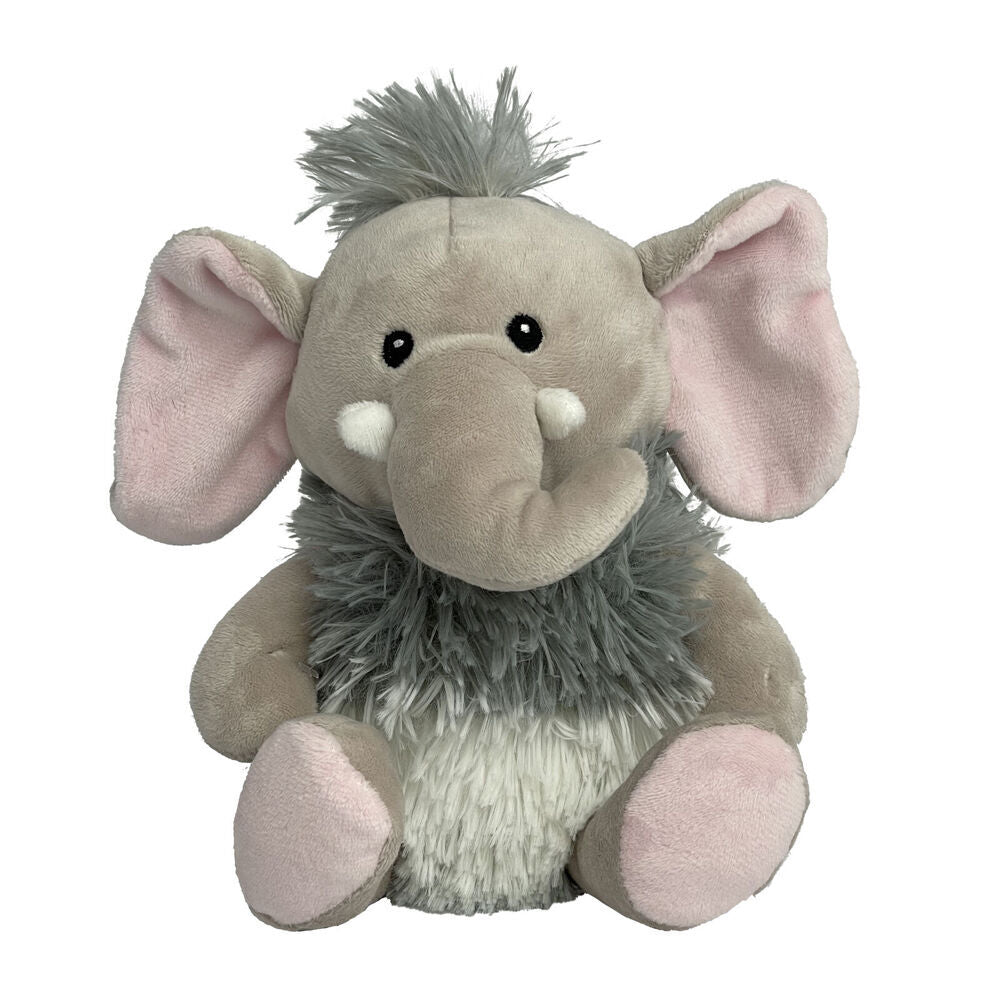 2PK Momoko Elephant Animal Sit Stuffed Doll Kids/Children Soft Plush Toy 20cm Grey