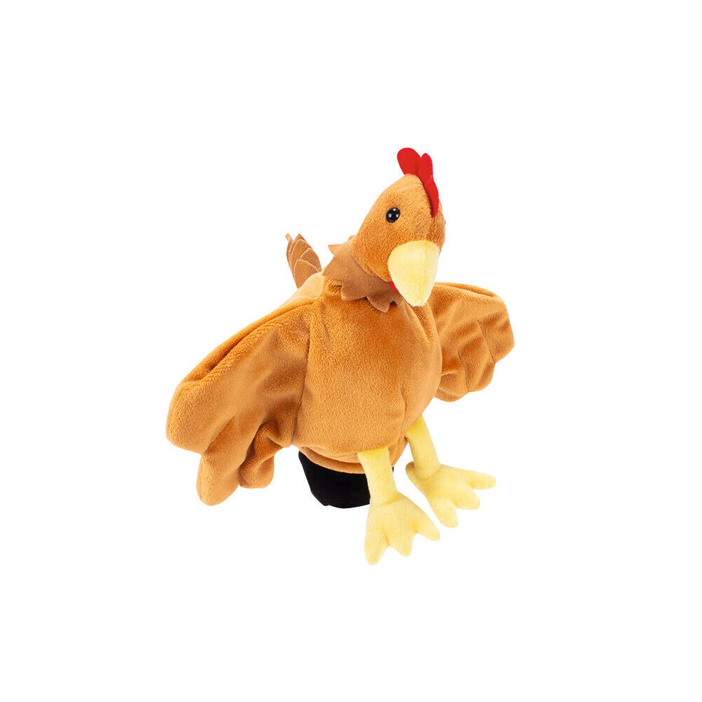 Beleduc Hand Puppet Hen Storytelling Tool Brown Kids/Children - 3y+