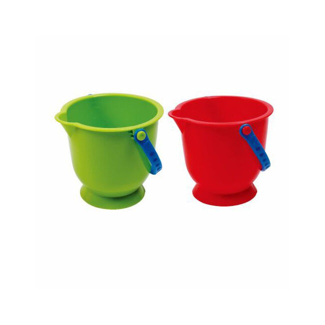 3PK Beleduc Bucket with Spout Educational Sandpit Play Toy Kids/Children - 3y+