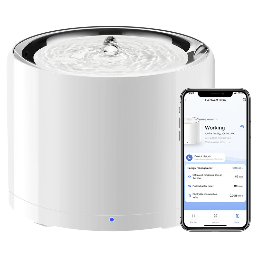 Petkit Eversweet 3 Pro Wireless Smart Drinking Fountain 1.8L