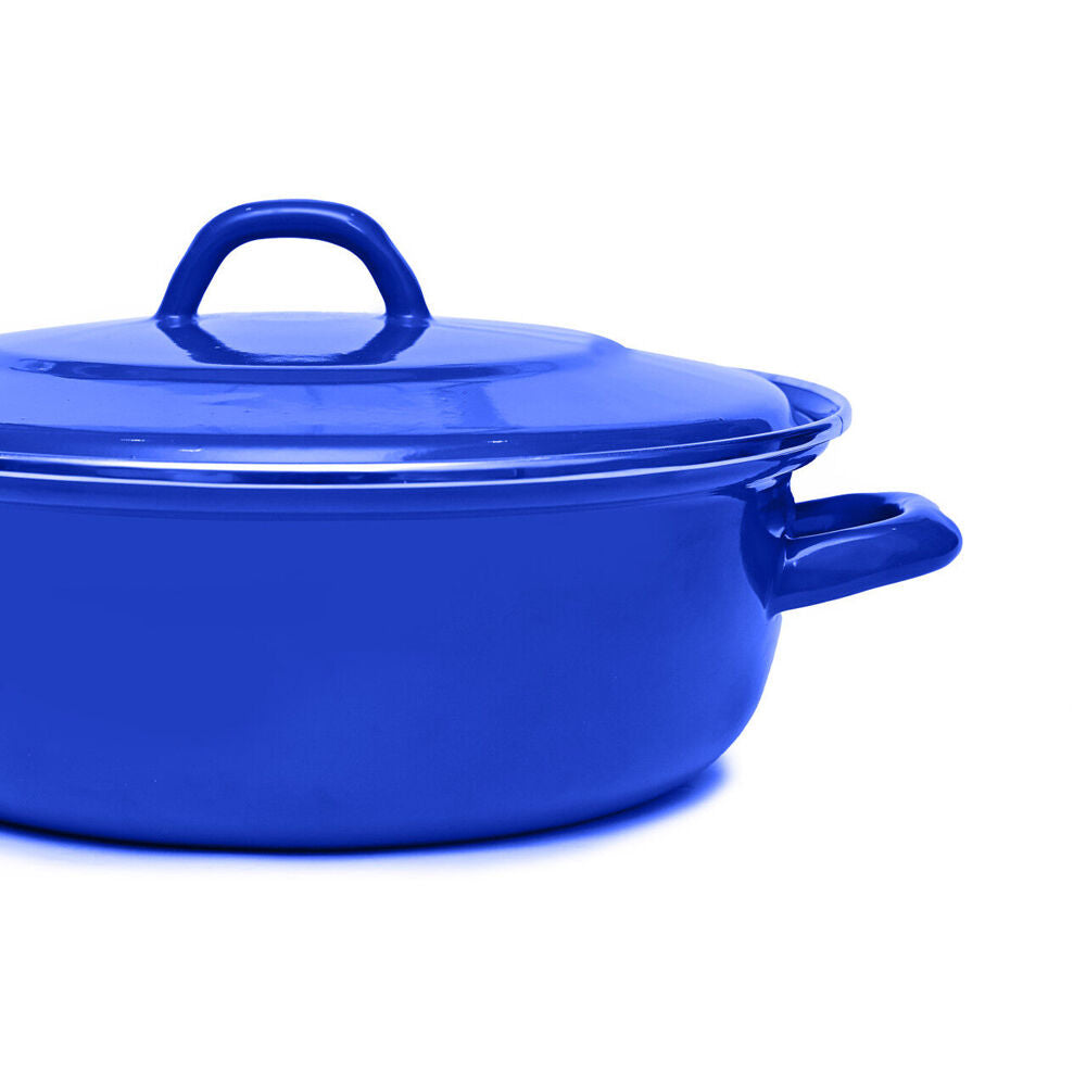 Classica 22cm Heavy Gauge Casserole w/ Lid Royal Blue Kitchen