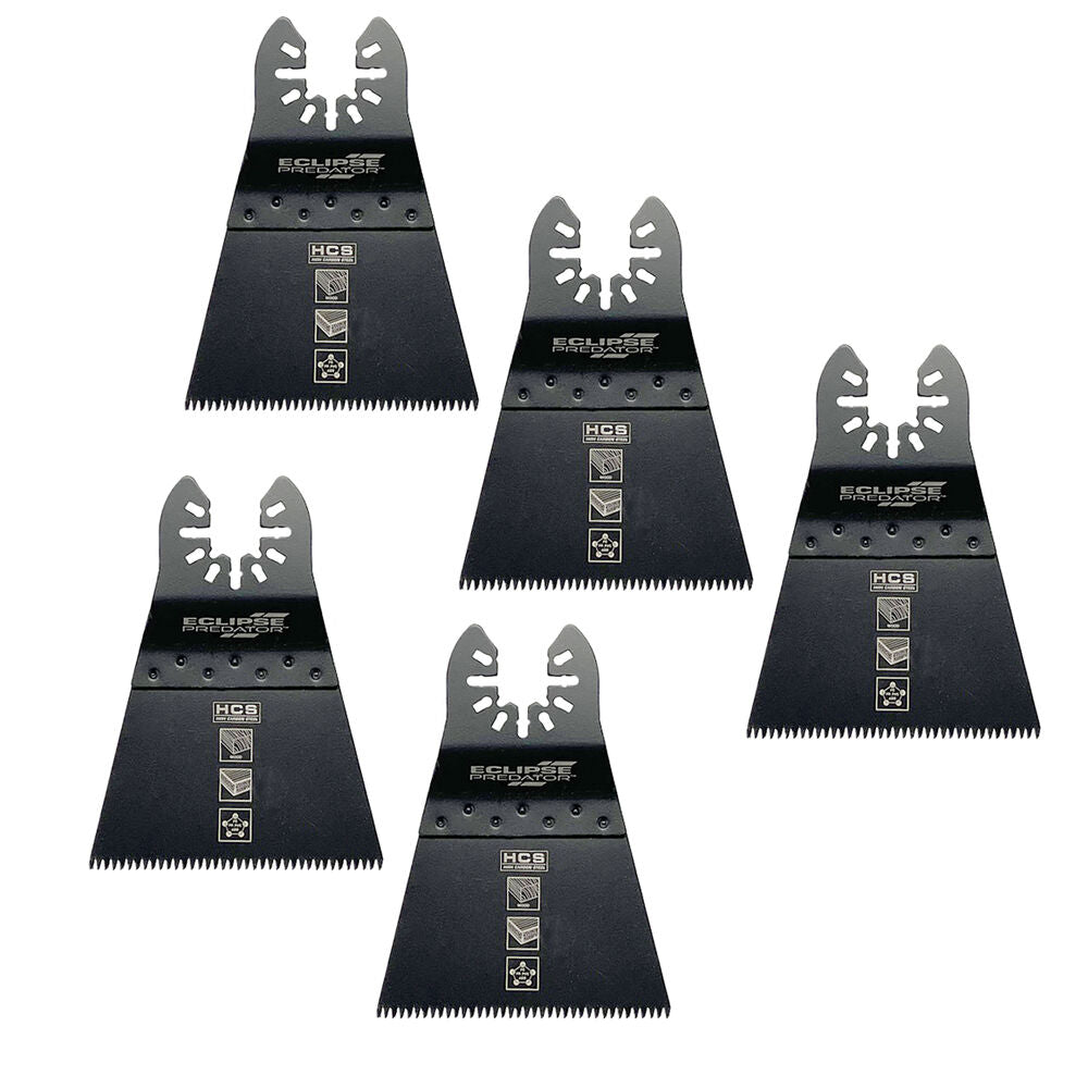 5PK Eclipse Pro Tools Oscillating Japanese Tooth Blade 68x40mm