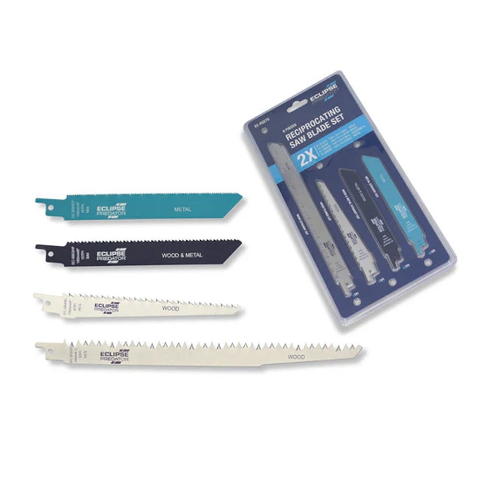 5PK Eclipse Pro Tools Reciprocating Bi-Metal Blade Cutter Set
