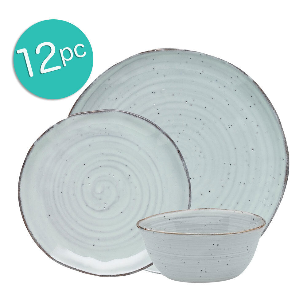 12pc Ecology Ottawa Lichen Dinnerset