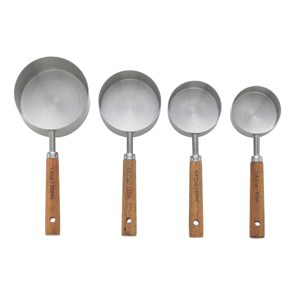 4pc Ecology Provisions Stainless Steel Measuring Cups Set