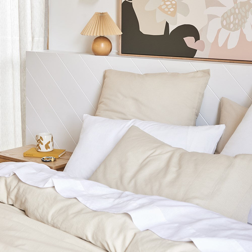 Ecology Dream Fitted Sheet Size Super King Stone Bedding