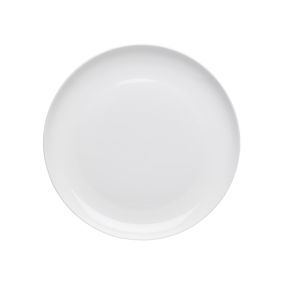 6PK Ecology 21cm Canvas Side Plate Coupe Dinnerware - White