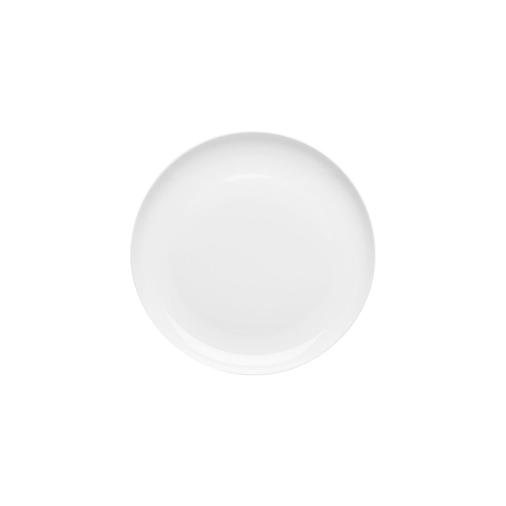 6PK Ecology 15cm Canvas Cake Plate Coupe Sweets Platter Tableware - White