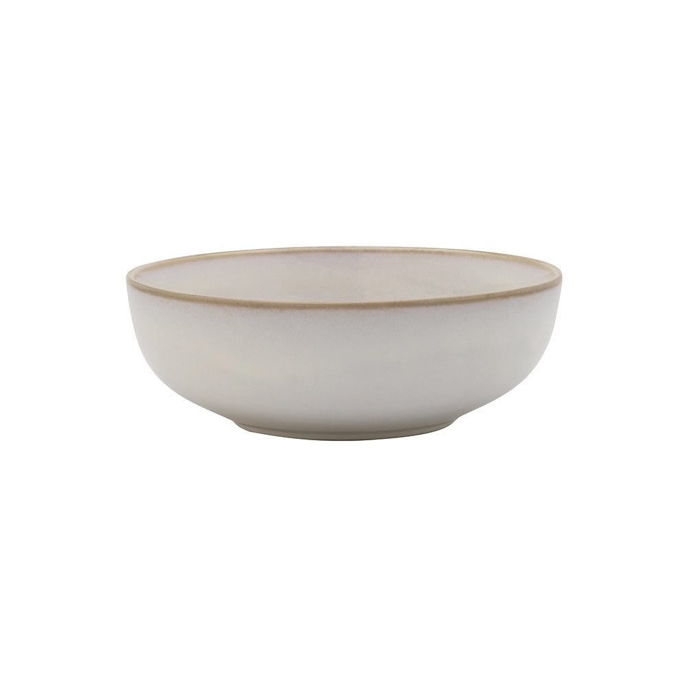 8PK Ecology Stoneware Dinnerware Element Bowl 18cm Blanc