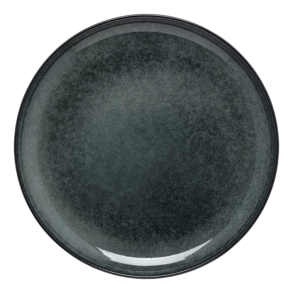 4PK Ecology Element 26.5cm Stoneware Dinner Plate Round - Raven