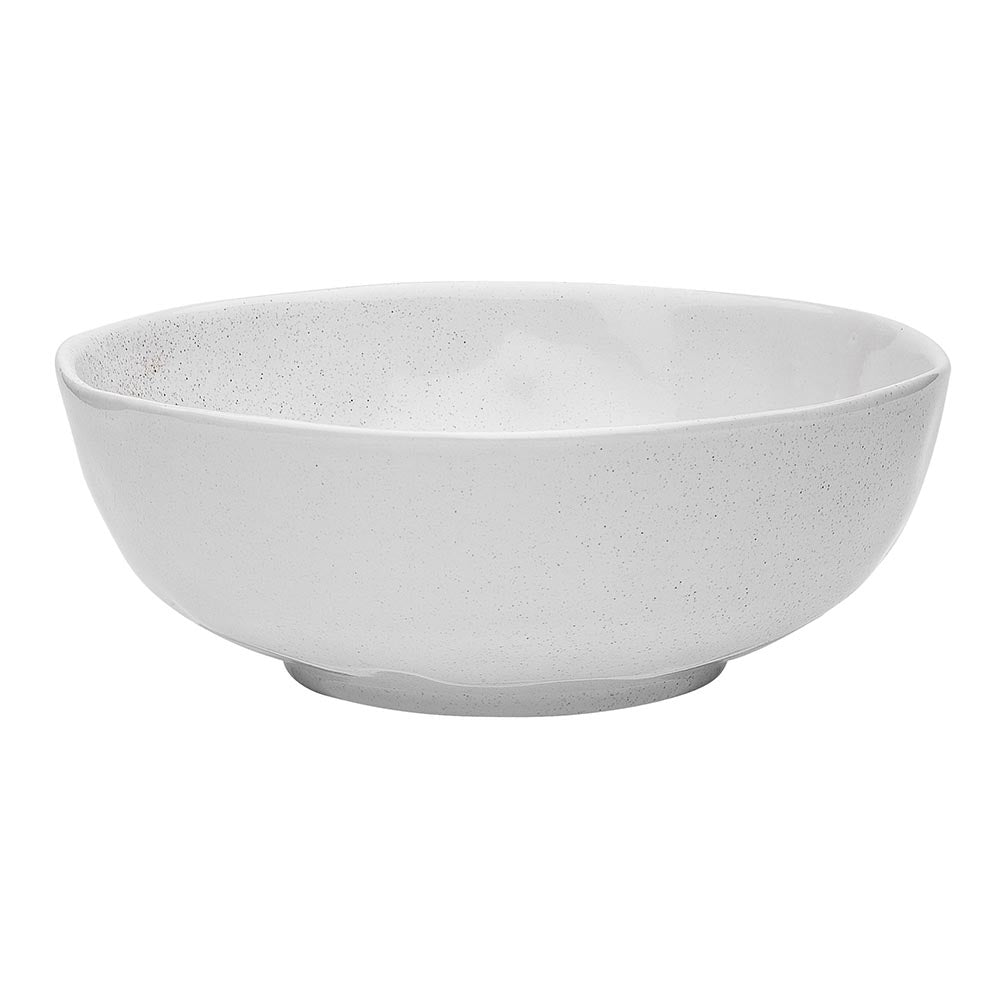 12pc Ecology Speckle Dinner Set Milk