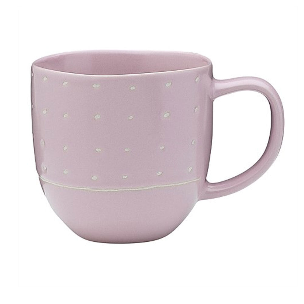 4PK Ecology Dwell Stoneware Drinking Mug - Dot 340ml