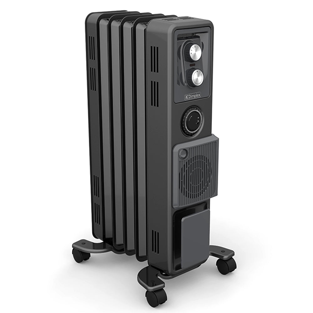 Dimplex 1.5kW Oil Free Column Heater w/ Timer & Turbo Fan - Black