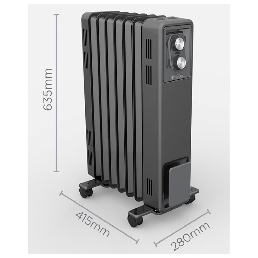 Dimplex 1.5kW Oil Free Column Heater - Black
