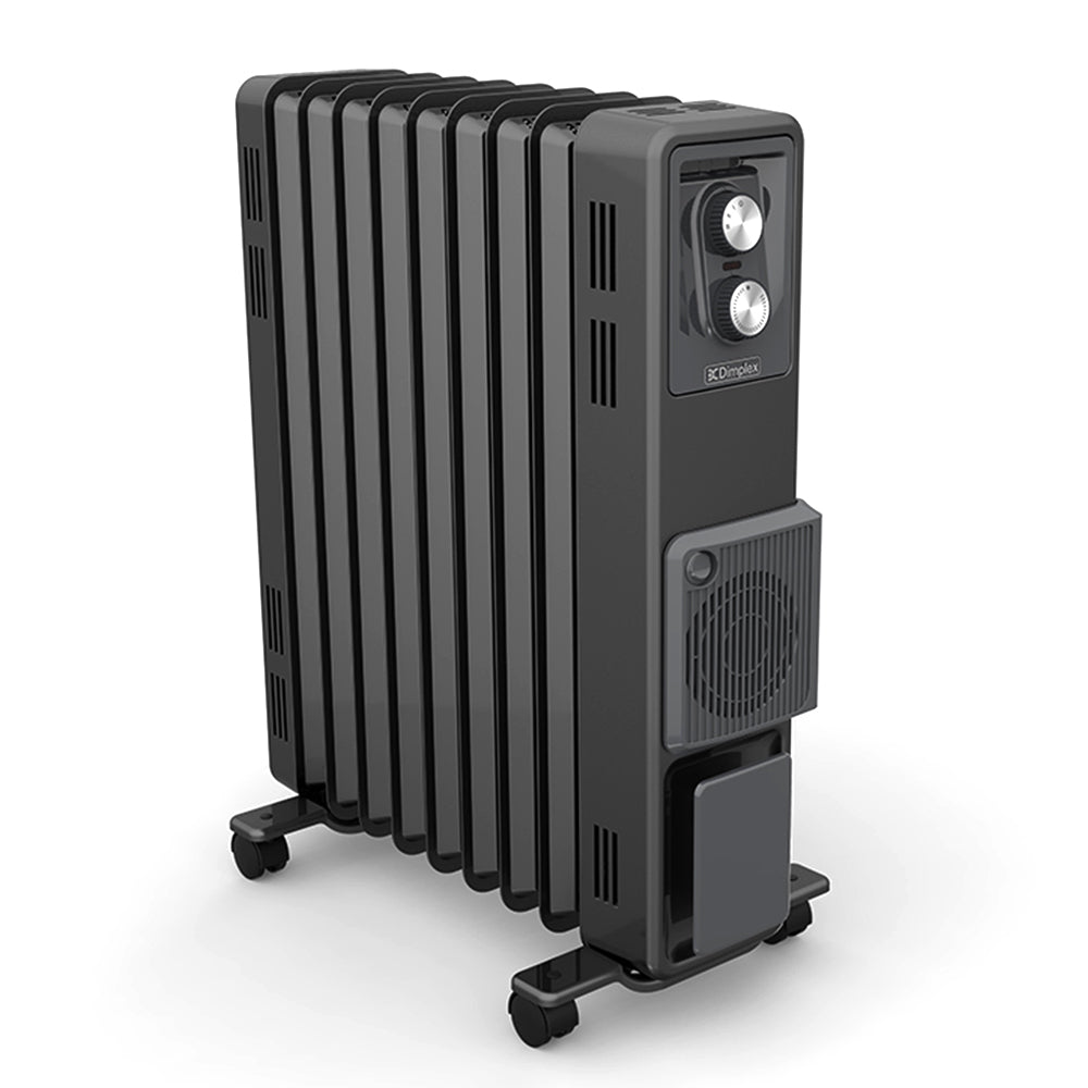 Dimplex 2.4kW Oil Free Column Heater w/ Turbo Fan - Black