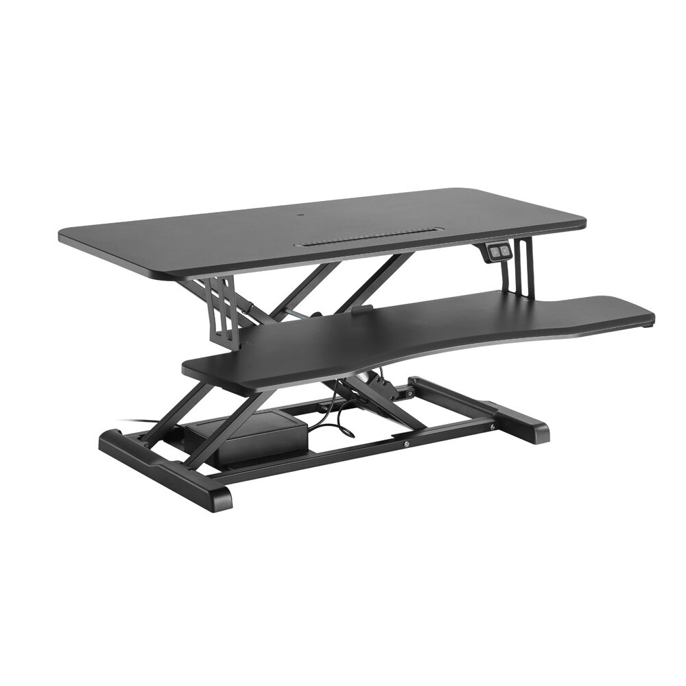 Ergovida Electric Desktop Sit/Stand Workstation 95x40cm - Black