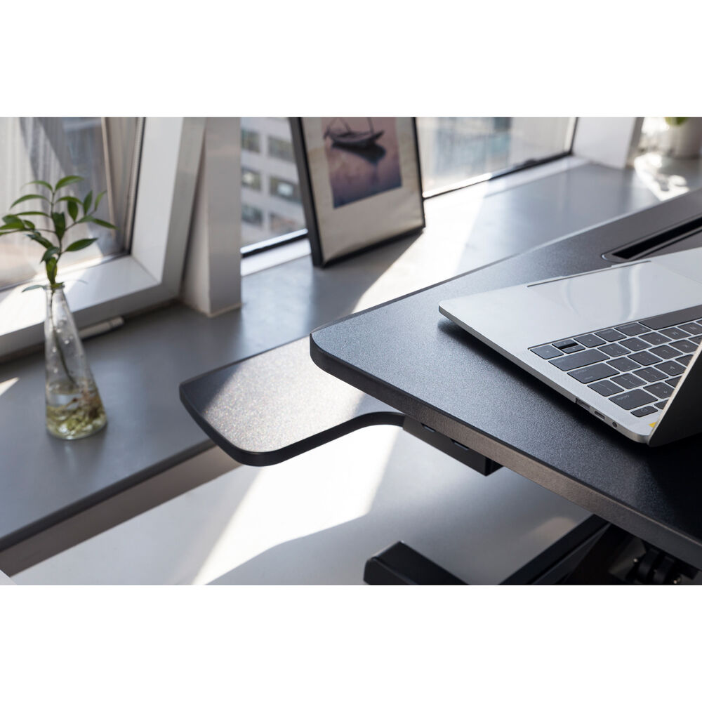 Ergovida Electric Desktop Sit/Stand Workstation 95x40cm - Black
