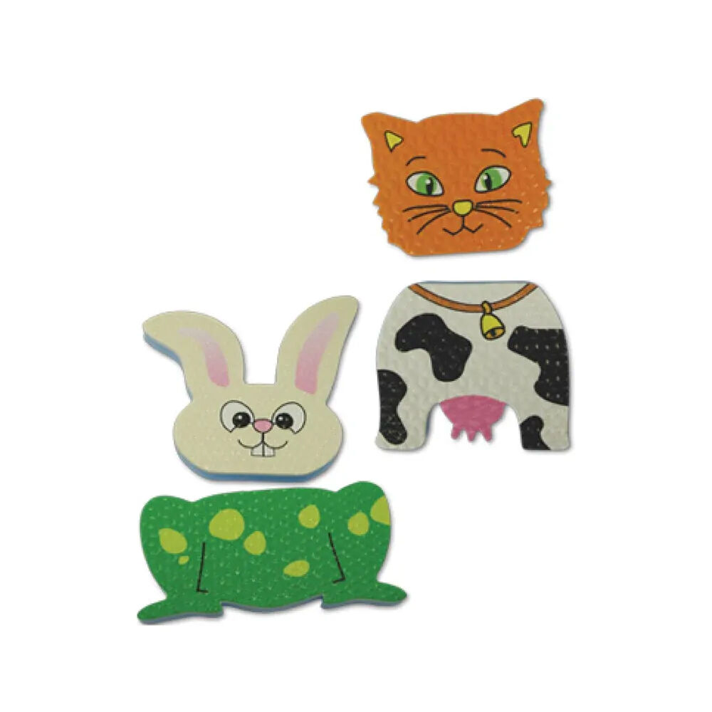Edushape Tub Fun Funny Mix Animals Jar Soft Foam Bath Toy Kids Toddler 3y+