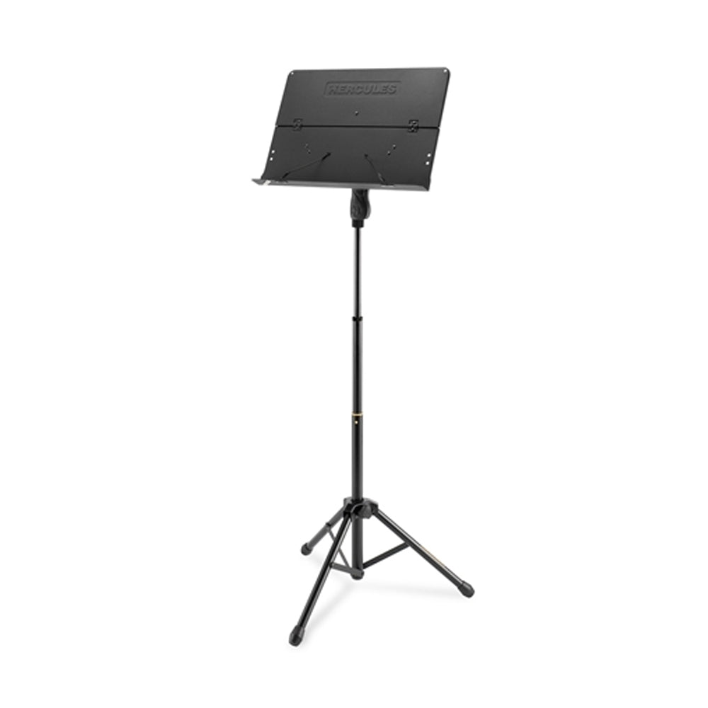 Hercules 115cm Folding Orchestra Sheet Music Stand - Black
