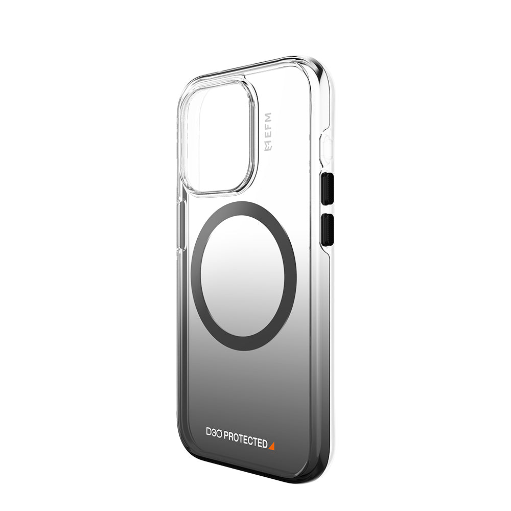 EFM Aspen Case Cover Armour w/ D3O BIO For iPhone 15 Pro Max Black Gradient